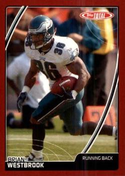 2007 Topps Total - Red #426 Brian Westbrook Front
