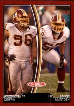 2007 Topps Total - Red #439 Cornelius Griffin / Rocky McIntosh Front