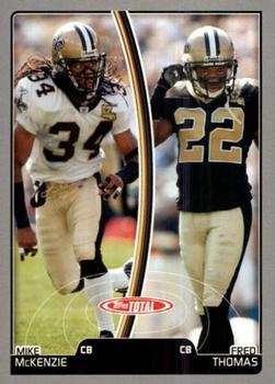 2007 Topps Total - Silver #142 Fred Thomas / Mike McKenzie Front
