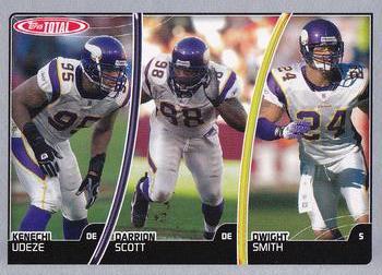 2007 Topps Total - Silver #228 Kenechi Udeze / Darrion Scott / Dwight Smith Front