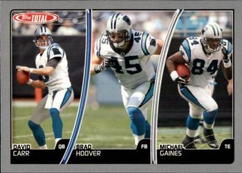 2007 Topps Total - Silver #367 David Carr / Brad Hoover / Michael Gaines Front