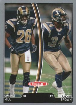 2007 Topps Total - Silver #429 Fakhir Brown / Tye Hill Front