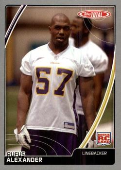 2007 Topps Total - Silver #524 Rufus Alexander Front