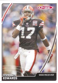 2007 Topps Total - Team Checklists #TC8 Braylon Edwards Front
