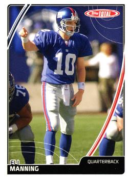 2007 Topps Total - Team Checklists #TC21 Eli Manning Front