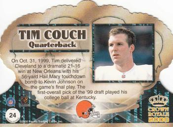 2000 Pacific Crown Royale #24 Tim Couch Back