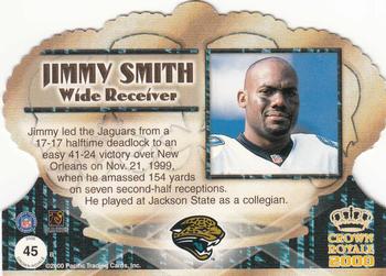 2000 Pacific Crown Royale #45 Jimmy Smith Back