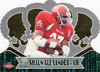 2000 Pacific Crown Royale #109 Shaun Alexander Front