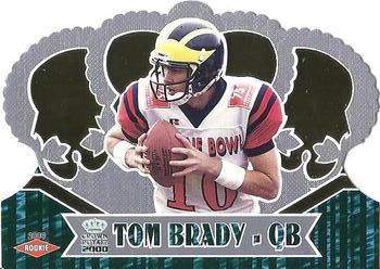 2000 Pacific Crown Royale #110 Tom Brady Front