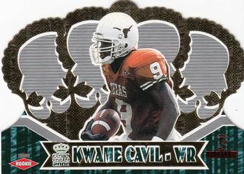 2000 Pacific Crown Royale #114 Kwame Cavil Front