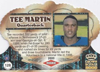 2000 Pacific Crown Royale #128 Tee Martin Back