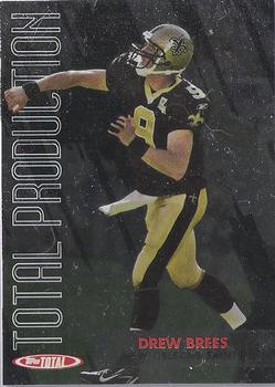 2007 Topps Total - Total Production #TP4 Drew Brees Front