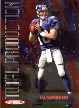 2007 Topps Total - Total Production #TP7 Eli Manning Front