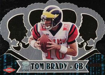 2000 Pacific Crown Royale - Draft Picks 499 #110 Tom Brady Front