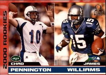 2000 Pacific Omega #250 Chad Pennington / James Williams Front