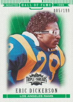 2007 Topps Triple Threads - Emerald #86 Eric Dickerson Front