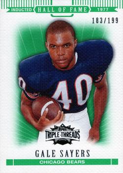 2007 Topps Triple Threads - Emerald #97 Gale Sayers Front