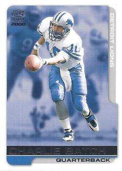 2000 Pacific Paramount #79 Charlie Batch Front