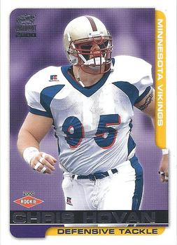 2000 Pacific Paramount #132 Chris Hovan Front