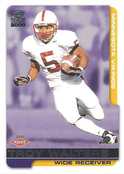 2000 Pacific Paramount #136 Troy Walters Front