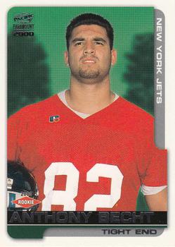 2000 Pacific Paramount #162 Anthony Becht Front