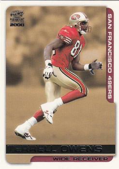2000 Pacific Paramount #212 Terrell Owens Front