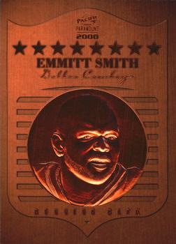 2000 Pacific Paramount - Sculptures #3 Emmitt Smith Front