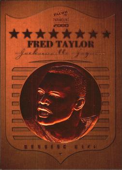 2000 Pacific Paramount - Sculptures #6 Fred Taylor Front
