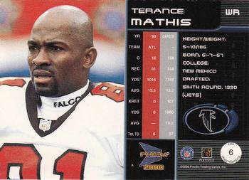 2000 Pacific Prism Prospects #6 Terance Mathis Back