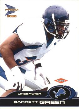 2000 Pacific Prism Prospects #140 Barrett Green Front