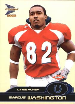 2000 Pacific Prism Prospects #143 Marcus Washington Front