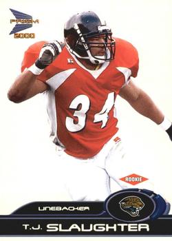 2000 Pacific Prism Prospects #144 T.J. Slaughter Front