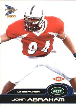 2000 Pacific Prism Prospects #167 John Abraham Front