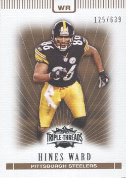 2007 Topps Triple Threads - Sepia #67 Hines Ward Front