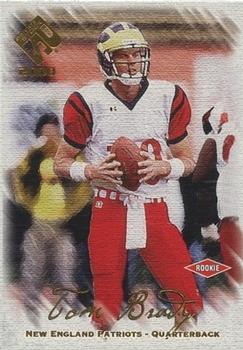 2000 Pacific Private Stock #128 Tom Brady Front