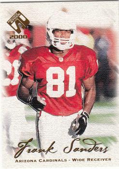2000 Pacific Private Stock #3 Frank Sanders Front