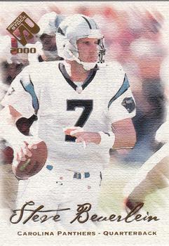 2000 Pacific Private Stock #13 Steve Beuerlein Front