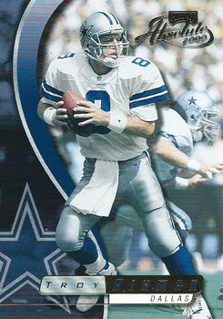 2000 Playoff Absolute #46 Troy Aikman Front