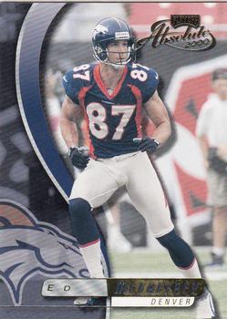 2000 Playoff Absolute #50 Ed McCaffrey Front