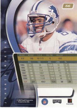2000 Playoff Absolute #56 Johnnie Morton Back