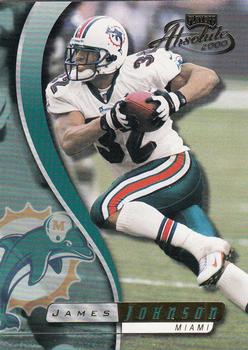 2000 Playoff Absolute #83 James Johnson Front