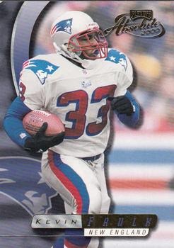 2000 Playoff Absolute #91 Kevin Faulk Front