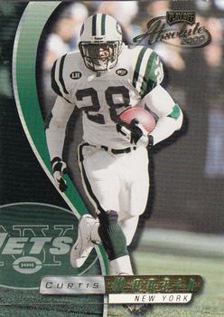 2000 Playoff Absolute #99 Curtis Martin Front