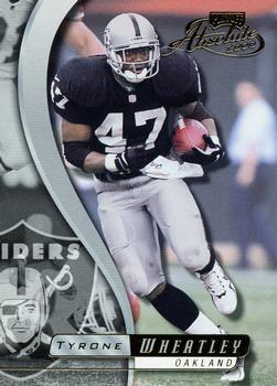2000 Playoff Absolute #103 Tyrone Wheatley Front