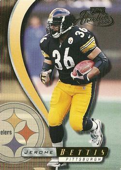 2000 Playoff Absolute #110 Jerome Bettis Front