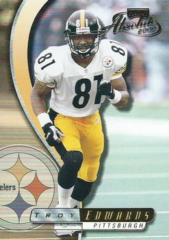 2000 Playoff Absolute #111 Troy Edwards Front