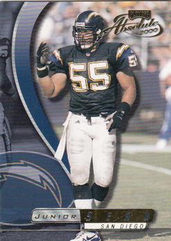 2000 Playoff Absolute #112 Junior Seau Front