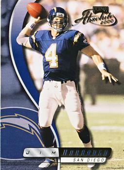2000 Playoff Absolute #113 Jim Harbaugh Front