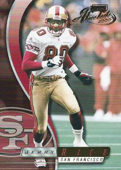 2000 Playoff Absolute #119 Jerry Rice Front