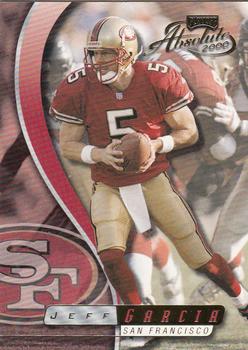 2000 Playoff Absolute #121 Jeff Garcia Front